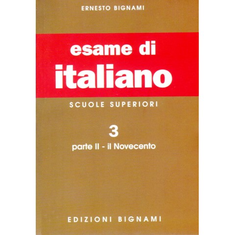 Riassunto di Letteratura Italiana 3: Parte II - Il Novecento - Edizioni Bignami