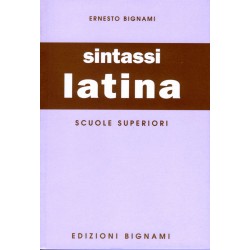 Riassunto di sintassi latina - Edizioni Bignami