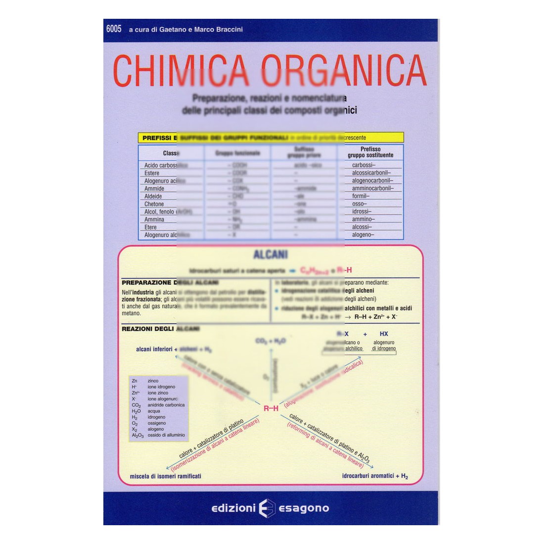 Chimica organica - Preparazione, reazioni e nomenclatura delle principali classi dei composti organici - Scheda