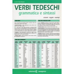 Verbi tedeschi - Grammatica e sintassi - Scheda